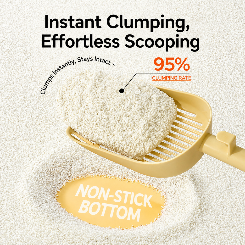 100% Tapioca-Based Cat Litter