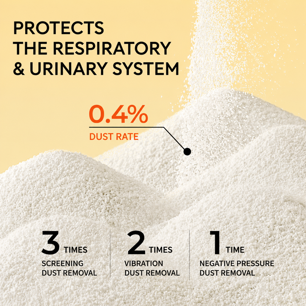 100% Tapioca-Based Cat Litter