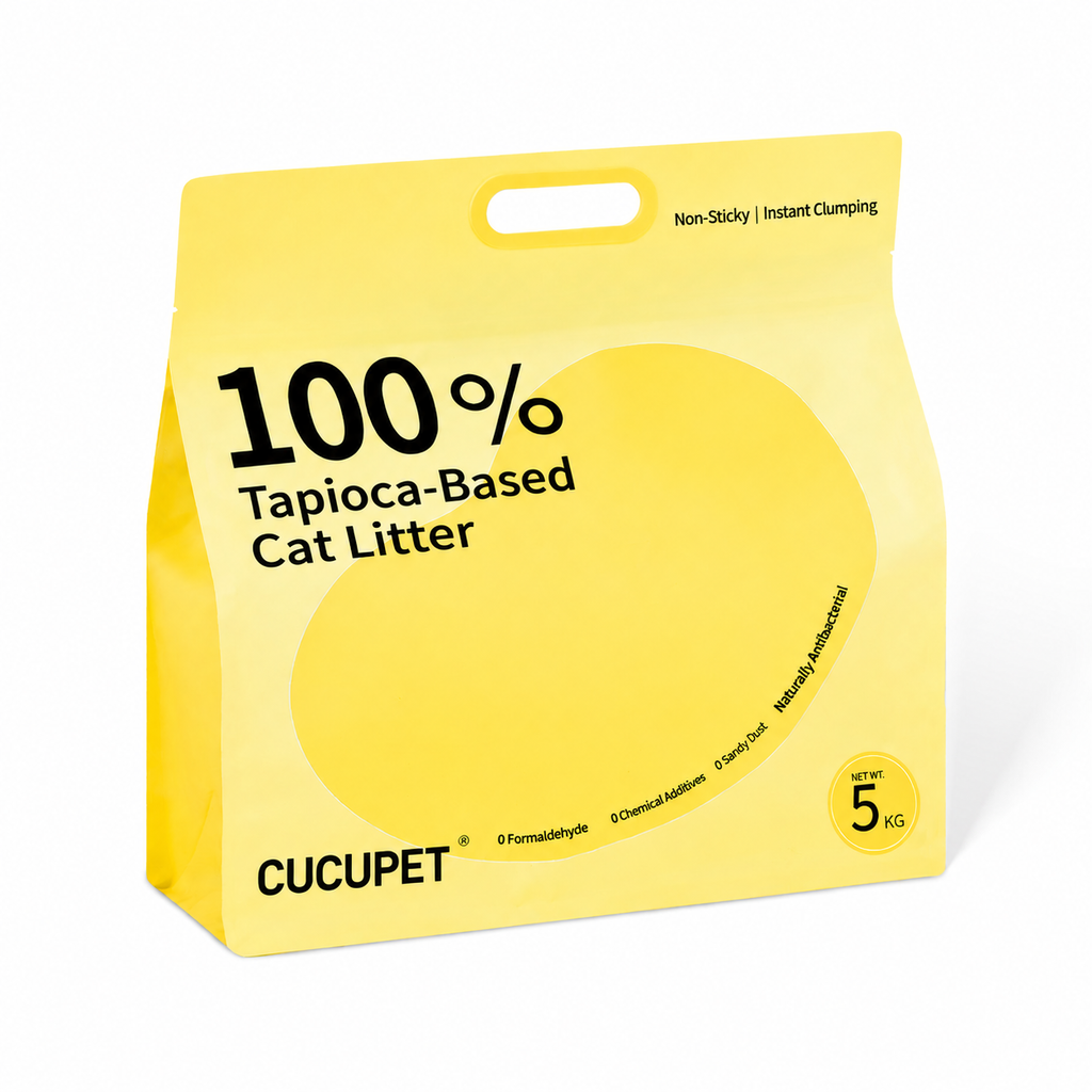 100% Tapioca-Based Cat Litter