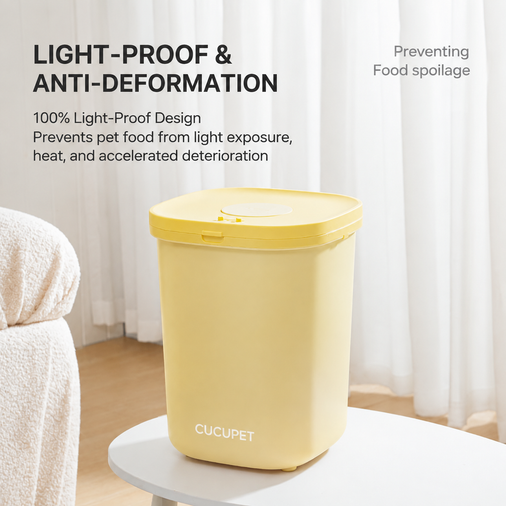Airtight Vacuum Pet Food Storage Container