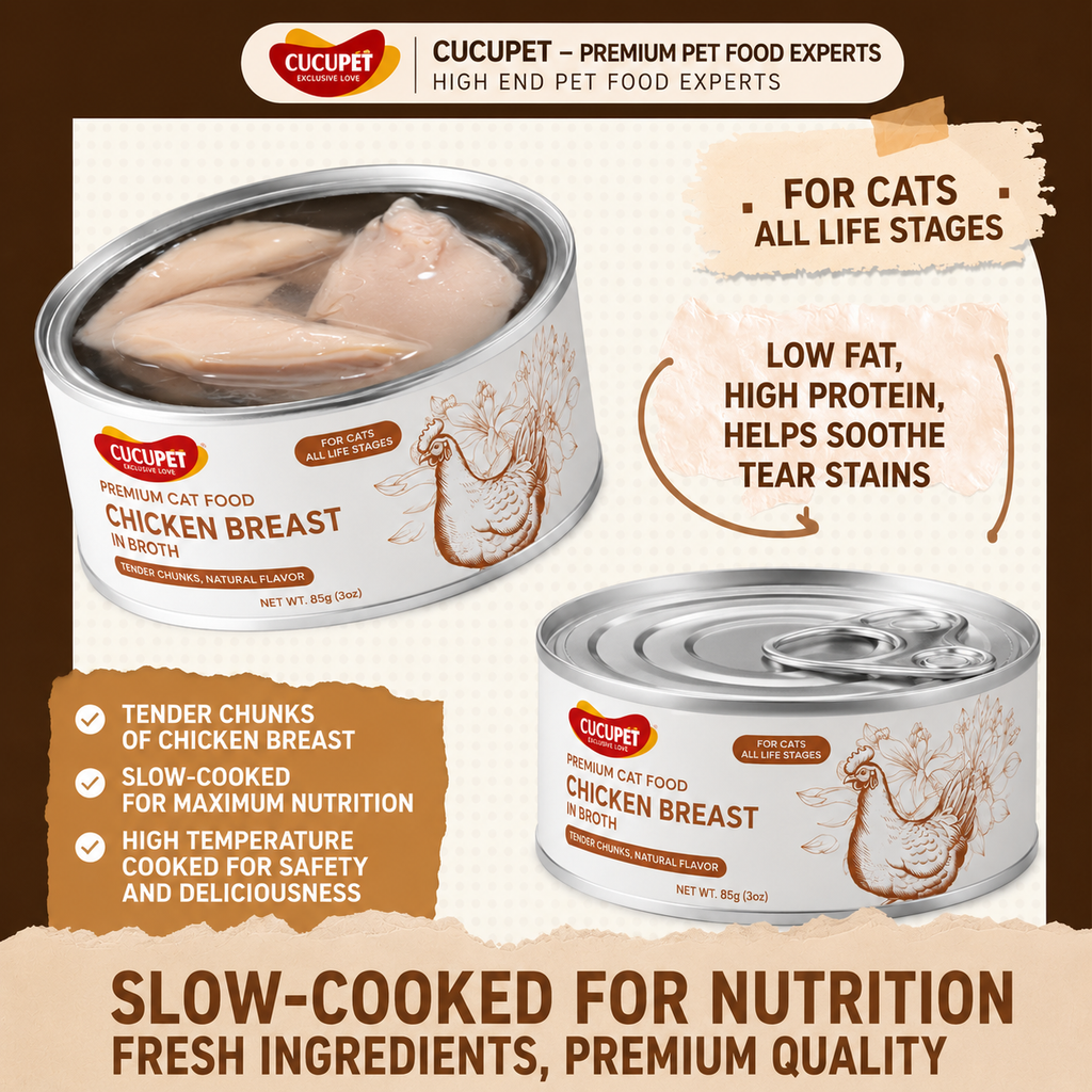 Chicken & Duck Breast Meat Chunks Set