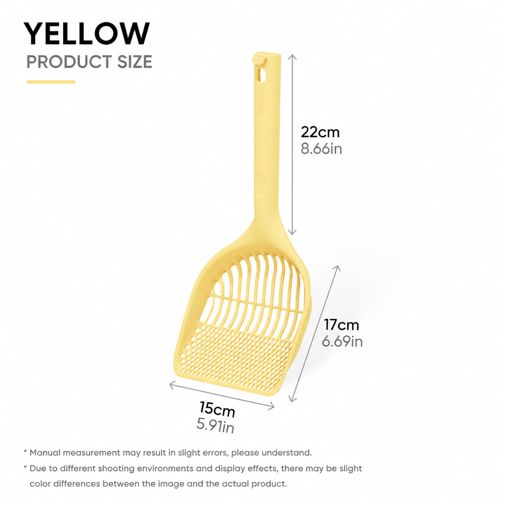 Extra Large Cat Litter Scoop with Deep Shovel Design
