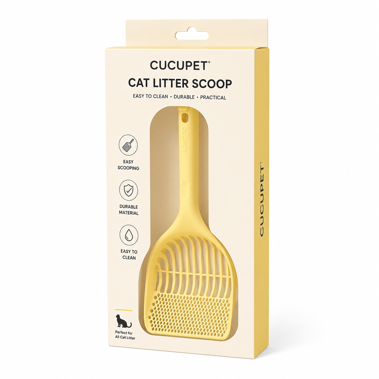 Extra Large Cat Litter Scoop with Deep Shovel Design