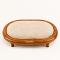 Luxury Wooden Pet Bed