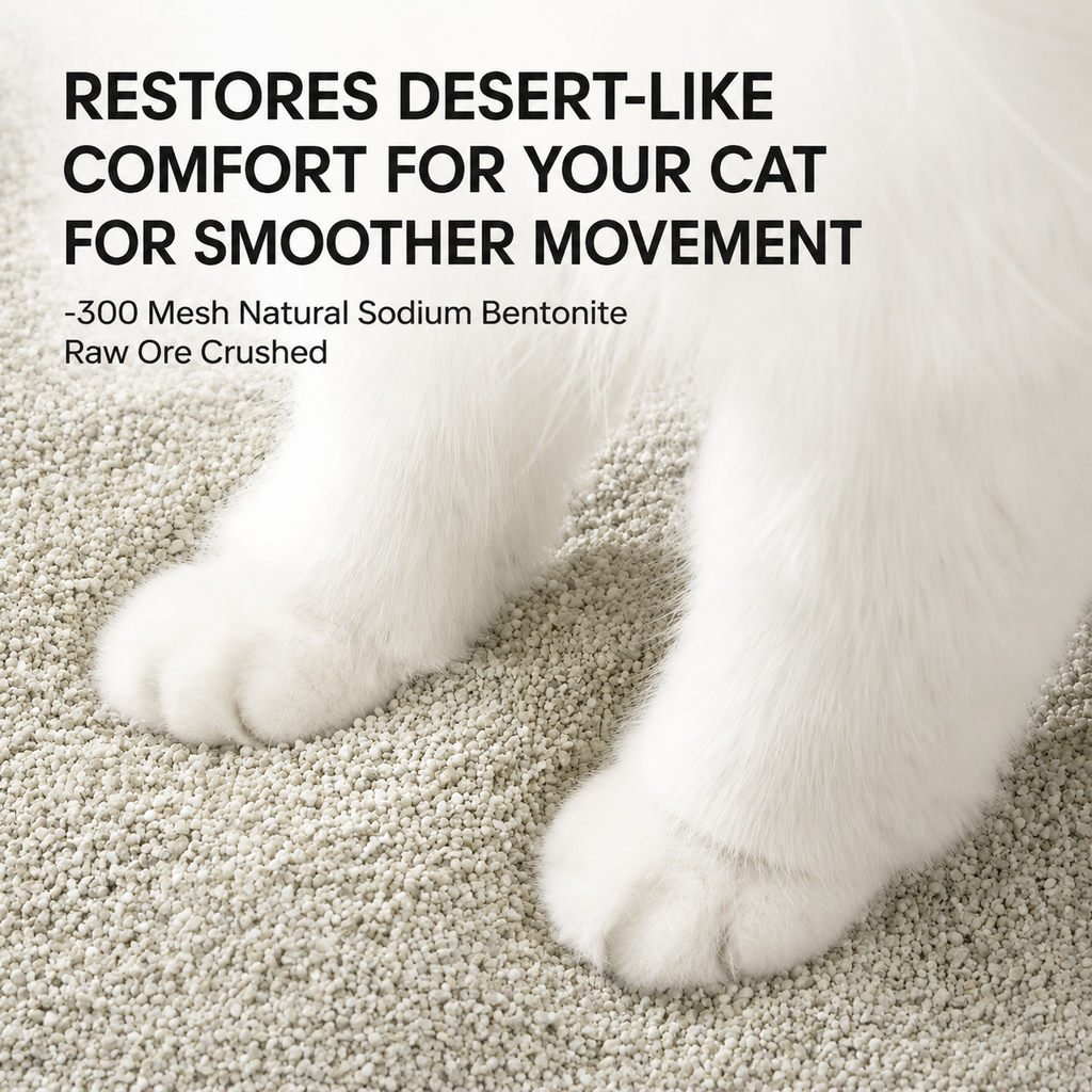 Mineral Cassava Cat Litter