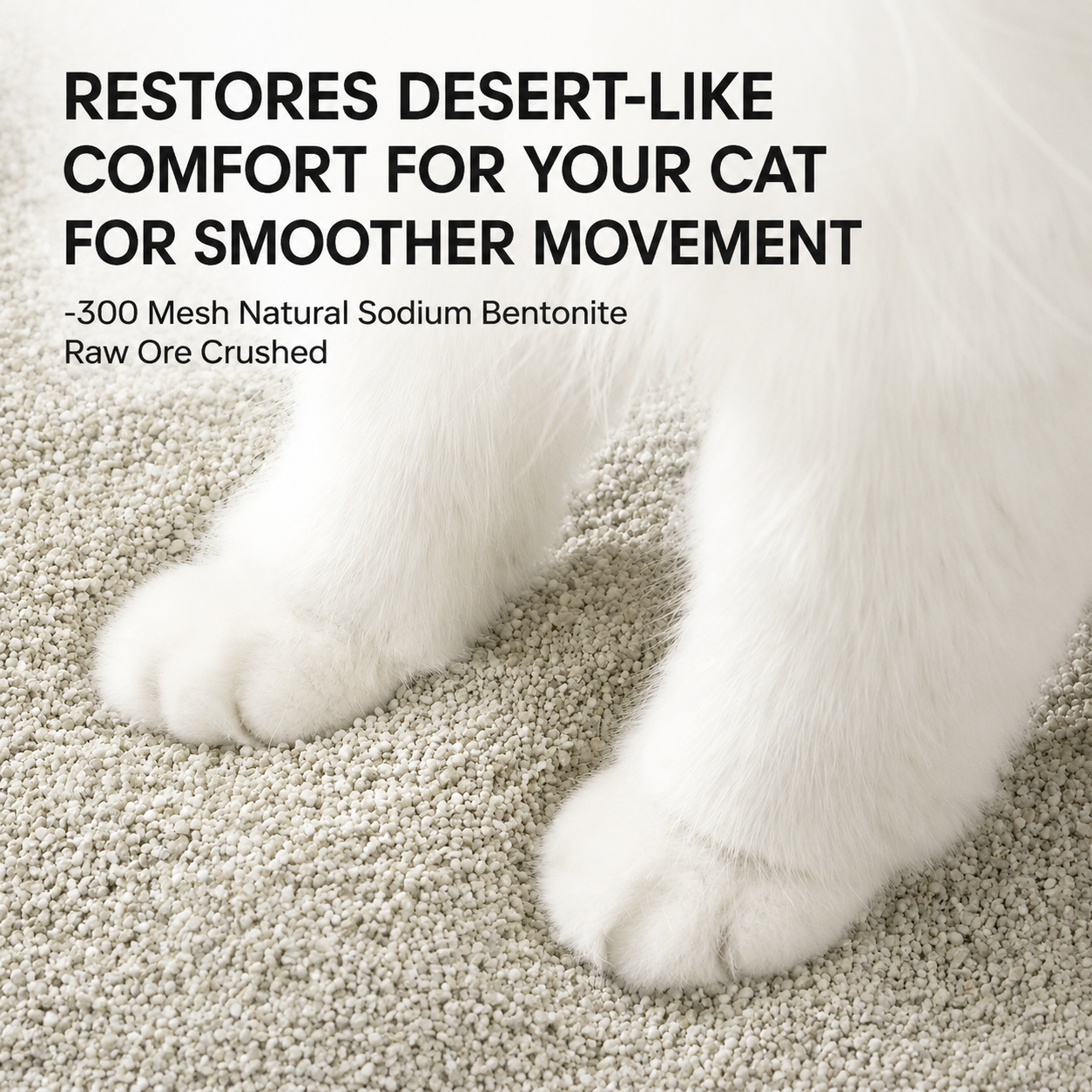 Mineral Cassava Cat Litter