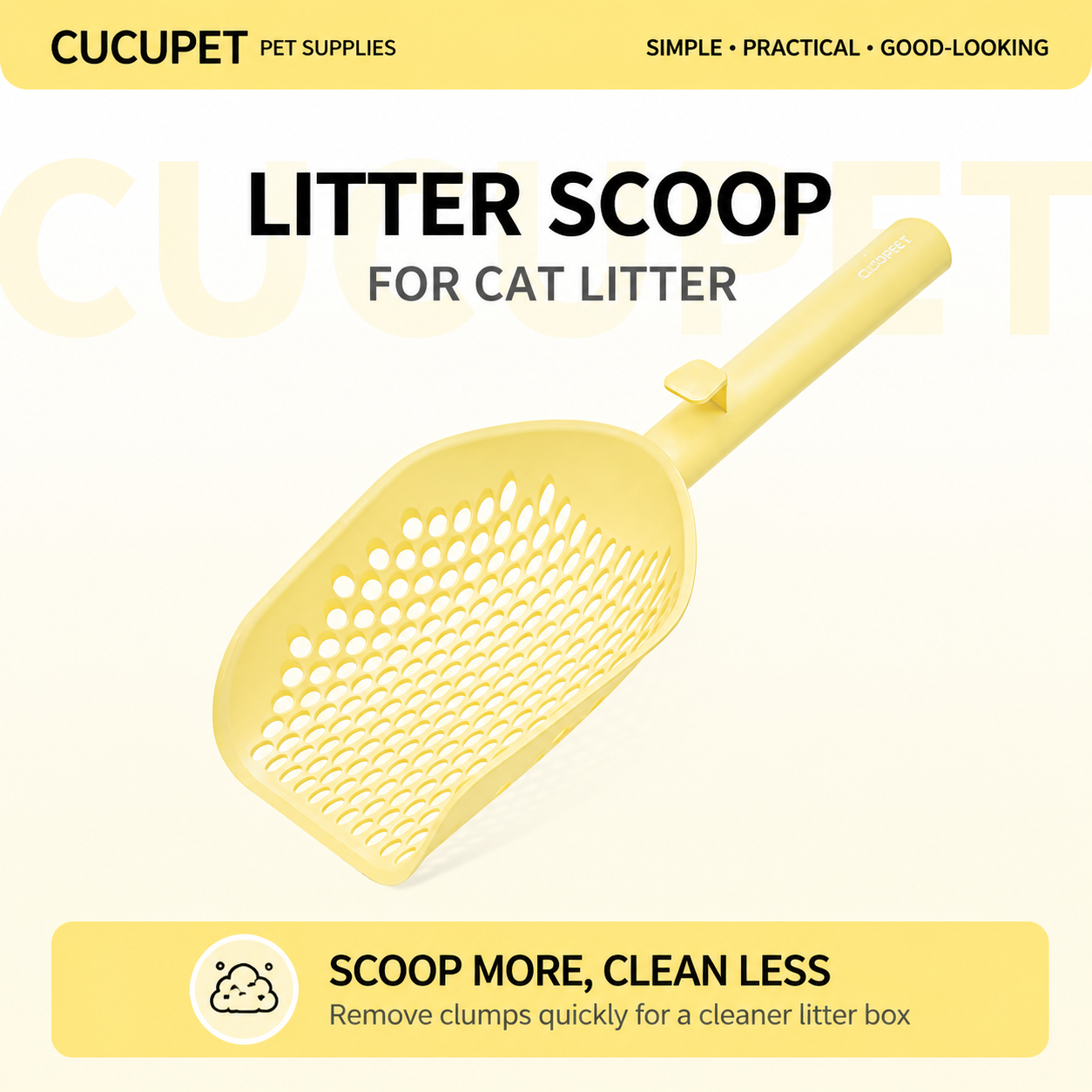 Mineral Cat Litter Scoop