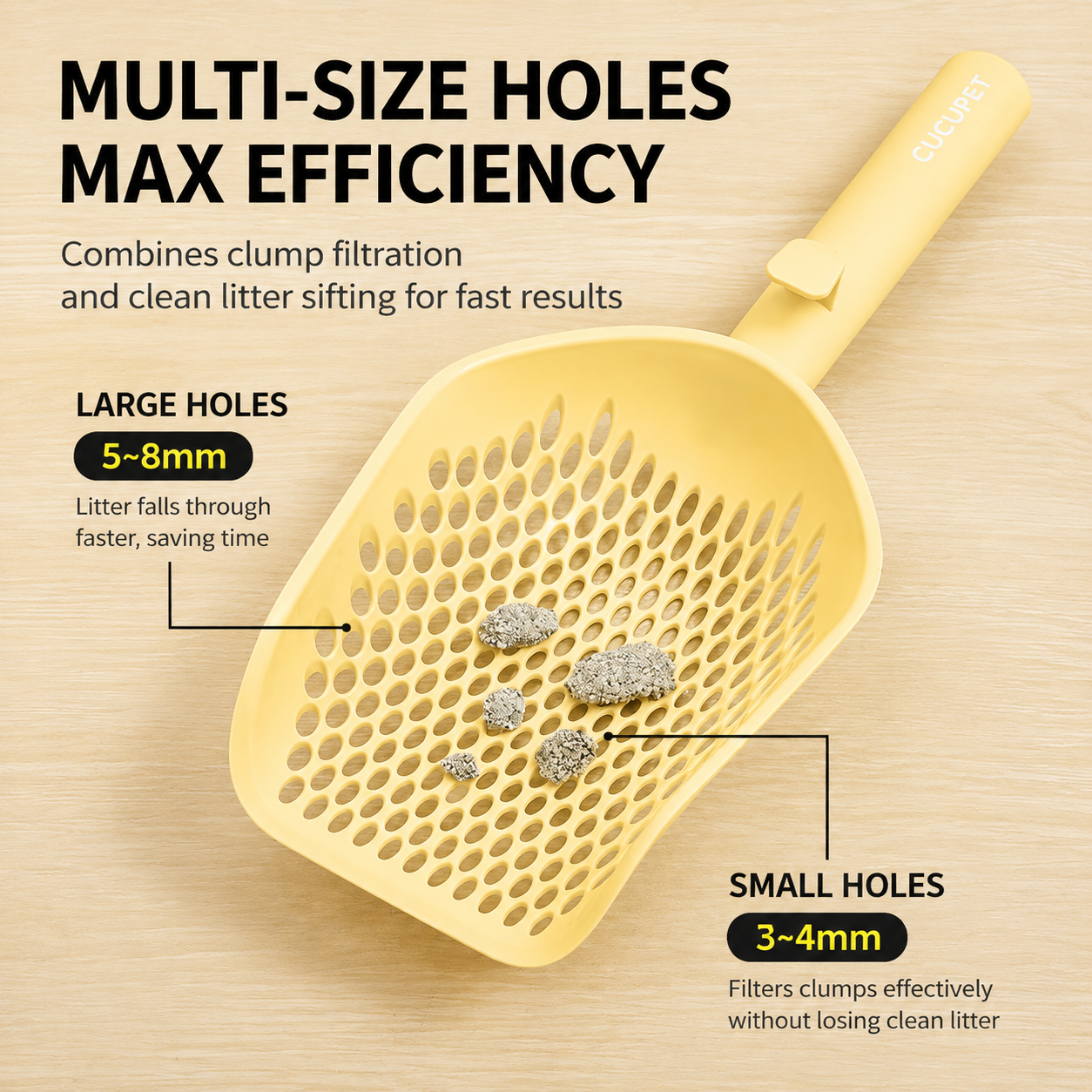 Mineral Cat Litter Scoop