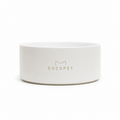 Minimalist Ceramic Cat Bowl - White